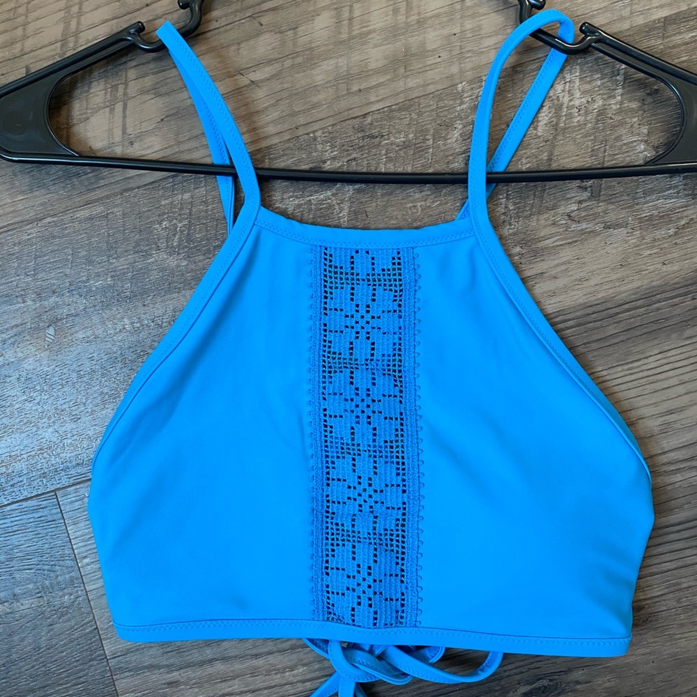Aerie High Neck Bikini Top